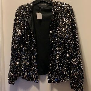 Black Sequin Jacket